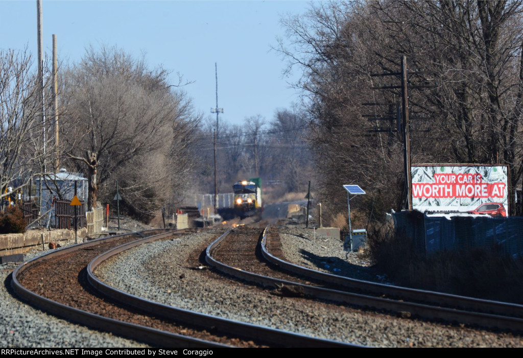 On A Straight Section of Track